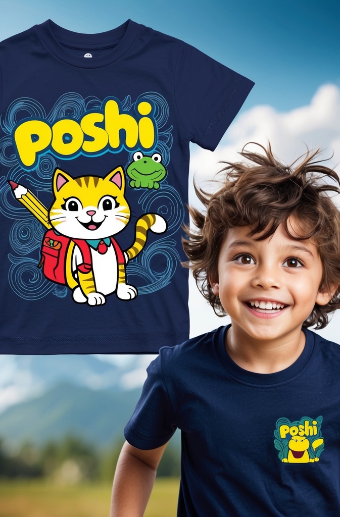 Kids- T-Shirts Poshi